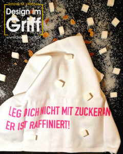 Geschirrtuch - Zucker