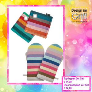 Buntes zum Wohnen - Ofenhandschuh