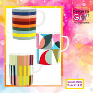 Buntes zum Wohnen - Becher